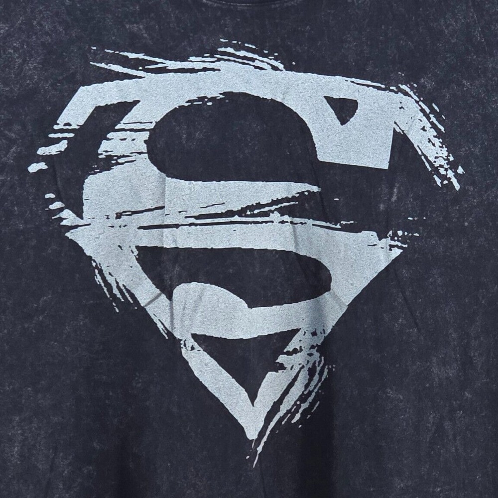 Superman‎ Combat Graphic T Shirt Men's 2XL 90s Style Comics Geek Nerd Superhero